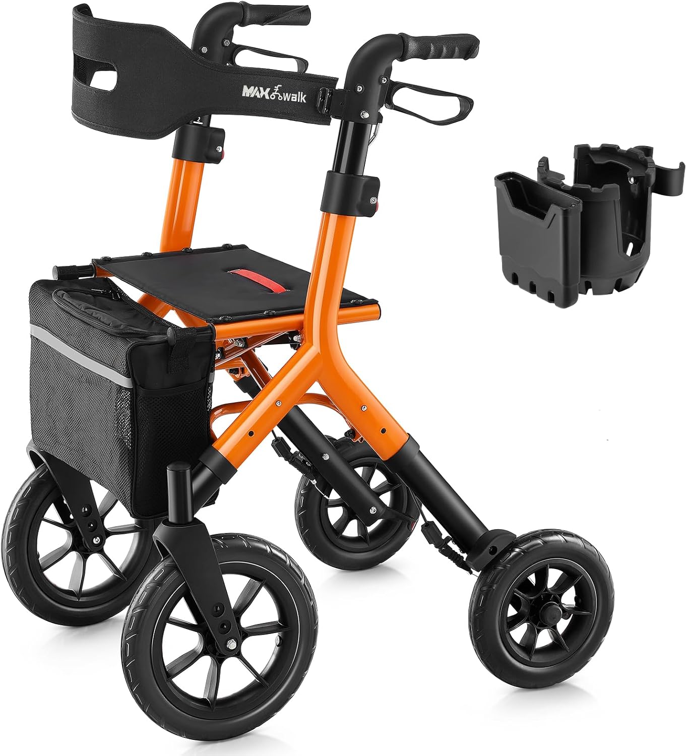 MAXWALK Rollator Walker with Seat