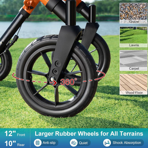 MAXWALK Rollator Walker with Seat